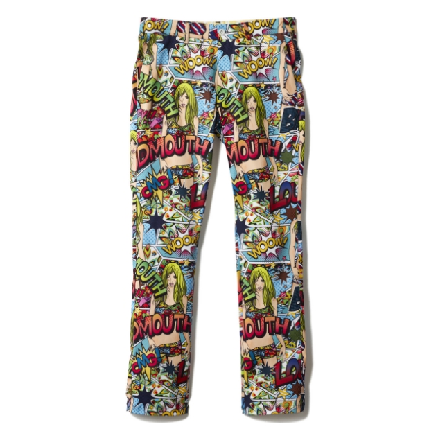 LOUDMOUTH メンズ ストレッチツイル 柄パンツ Susie Lサイズ LOUDMOUTH