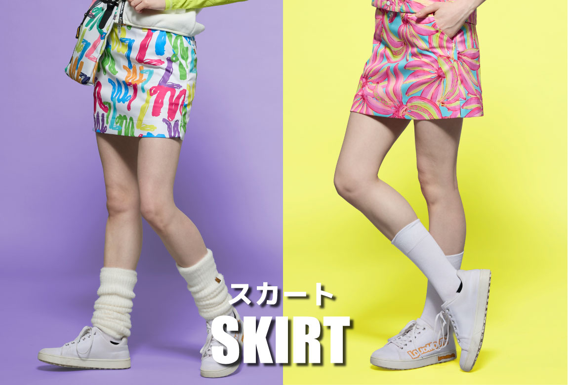 ラウンドマウス　新作　バナナブロッサム柄 スカート LL 楽天市場】ラウドマウス レディース スカート インナー付